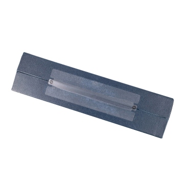 Precinto desgarrable transparente 100x30mm para cajas y electrónica