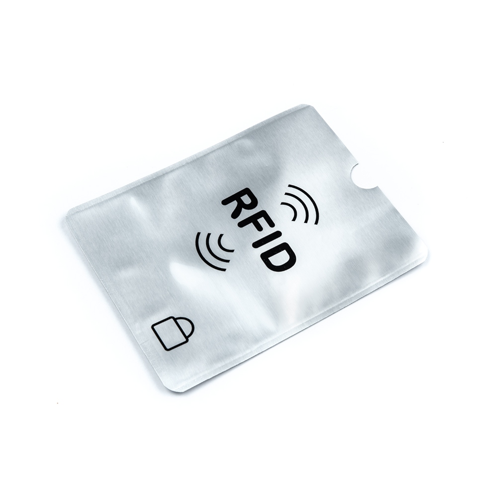 Portadocumentos para el pasaporte electrónico con la protección que bloquea las señales de RFID y NFC 