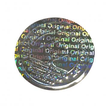 Holograma circular para sello de realce seco