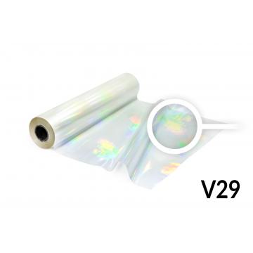 Lámina para Hot Stamping - V29 holográfica, trasparente