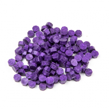 Cera de lacre en color violeta - granos 30g - Tipo 23 
