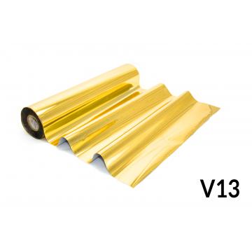 Lámina para Hot Stamping - V13 luciente, color de oro