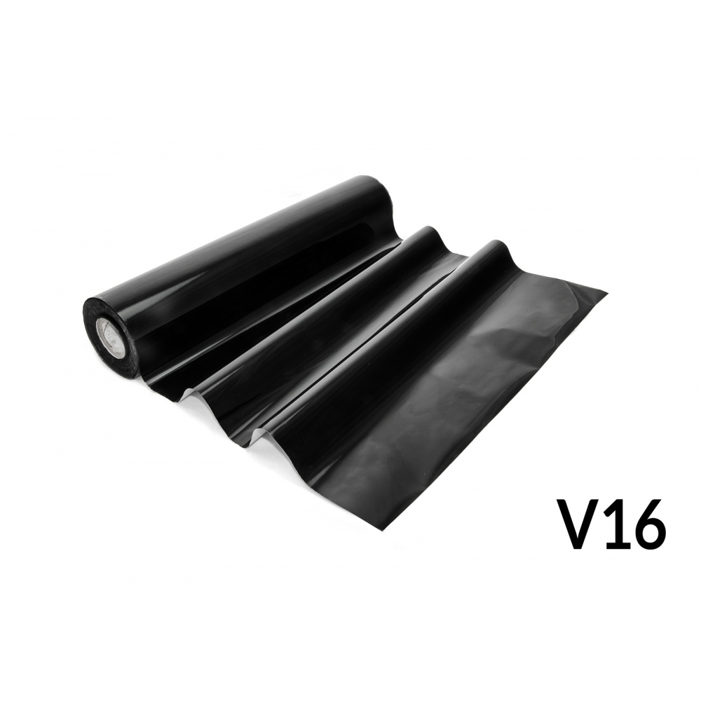 Lámina para Hot Stamping - V16 luciente, color negro