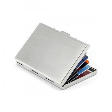 Estuche de acero inoxidable para las tarjetas sin contacto / de crédito con la protección RFID