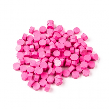 Cera de lacre en color de rosa - granos 30g - Tipo 10